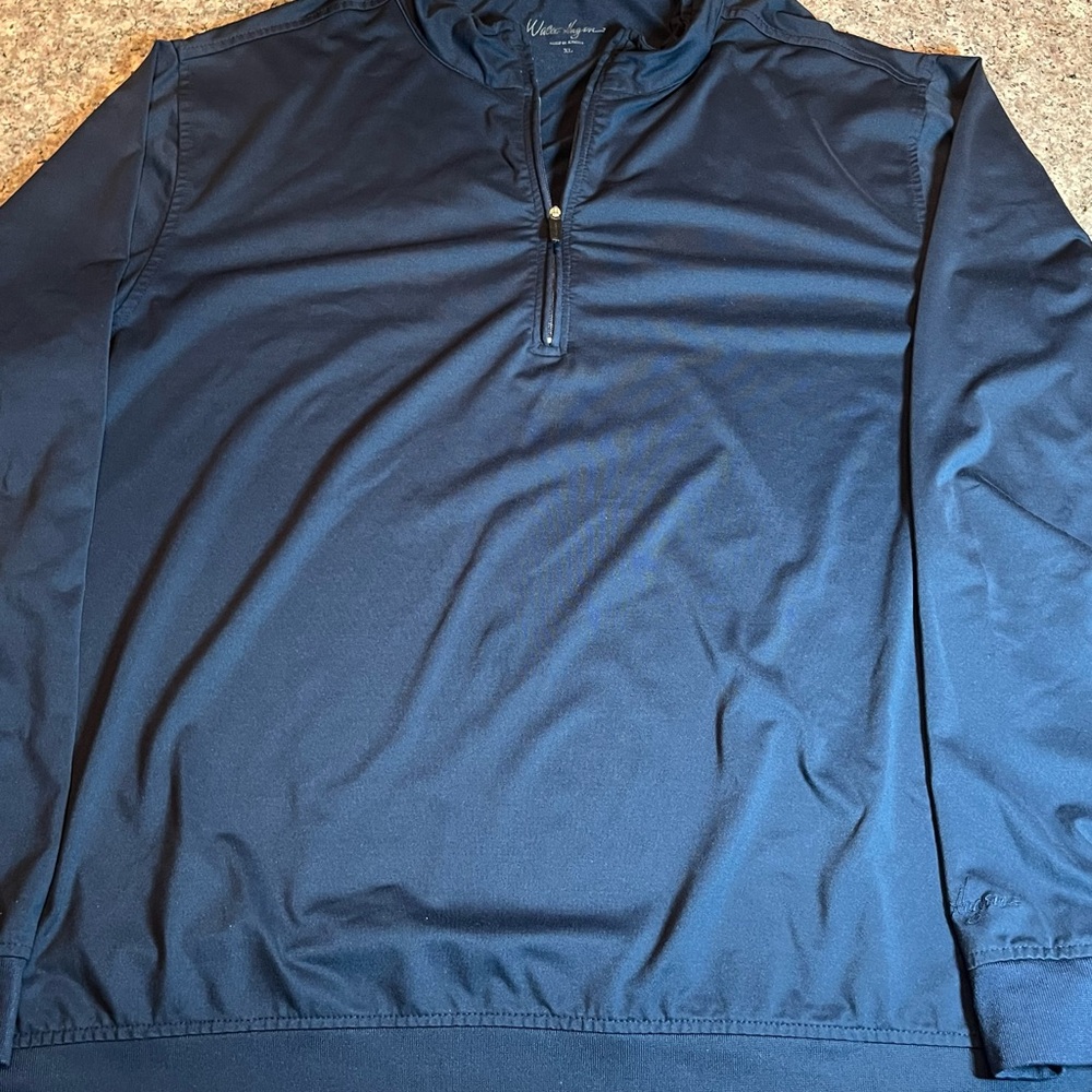 Walter Hagen Men's Lightweight 1/4 Zip Golf Pullover XL Navy